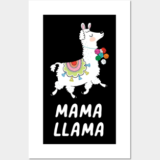 Mama Llama Posters and Art